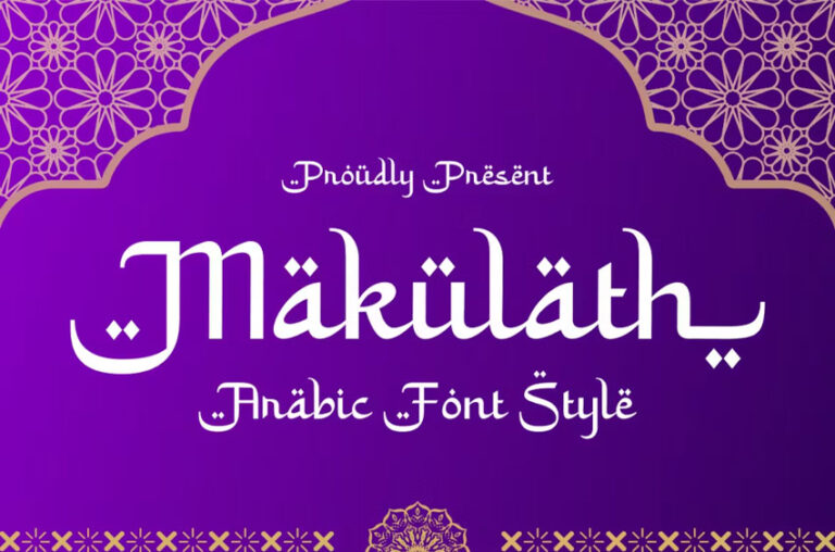 Makulath Font Freedafonts