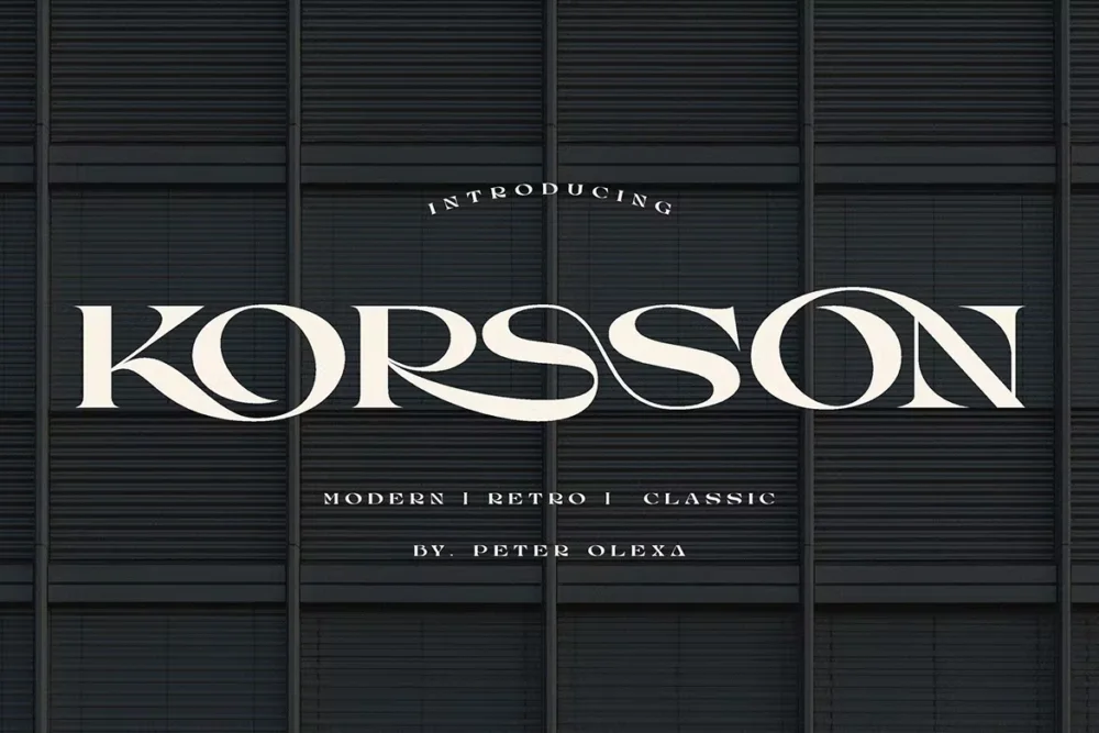 Korsson Font