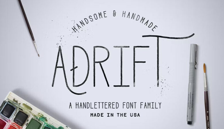 Adrift Font