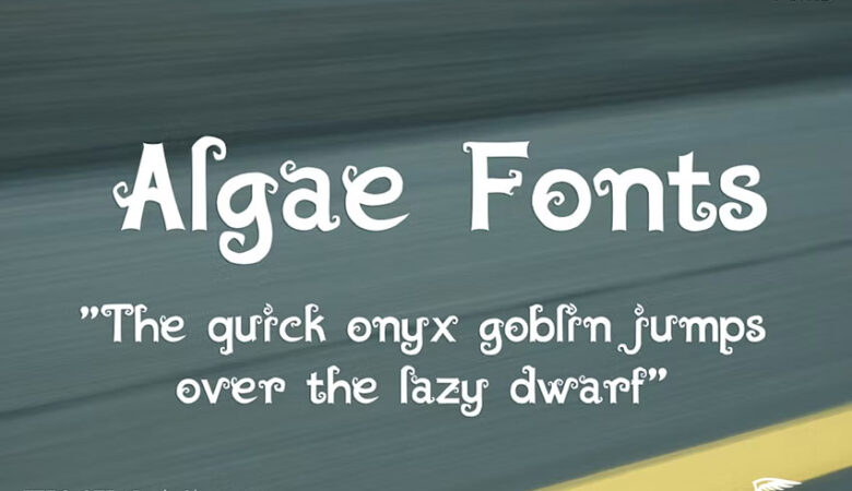 Algae Font