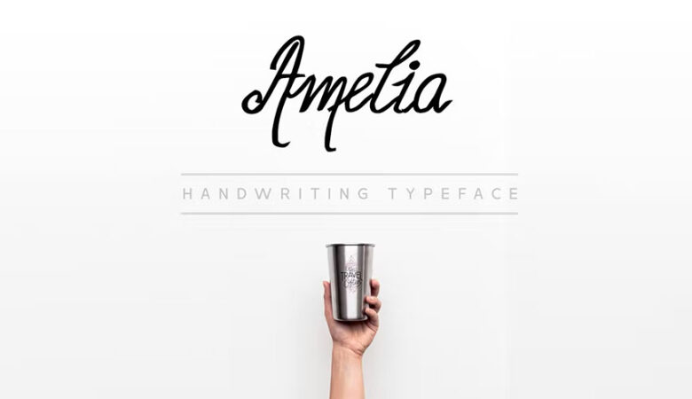 Amelia Calligraphy Font