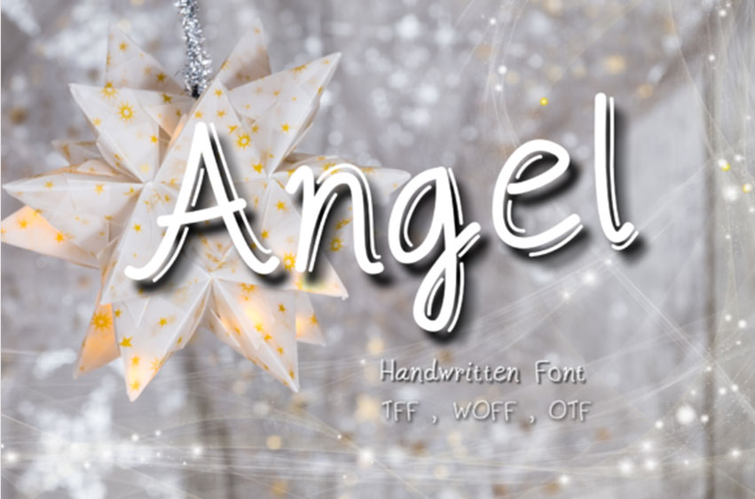 Angel Script Font