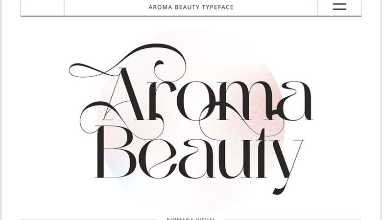 Aroma Beauty Font