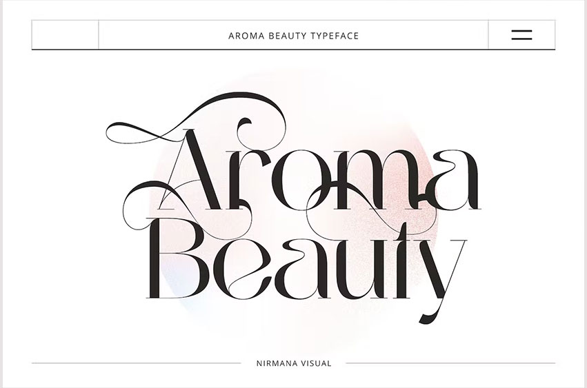 Aroma Beauty Font
