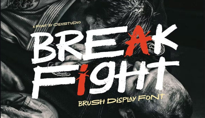 Break Fight Font