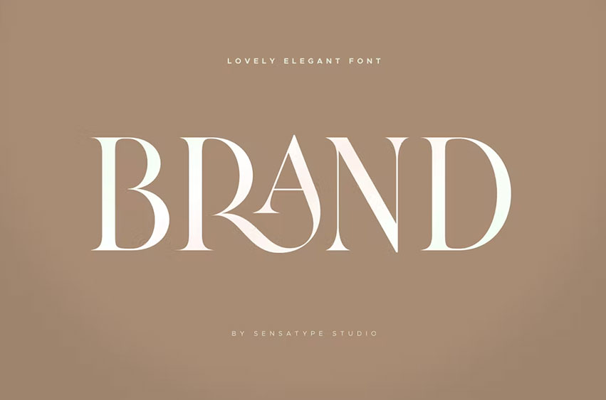 Brand Lovely Elegant Font