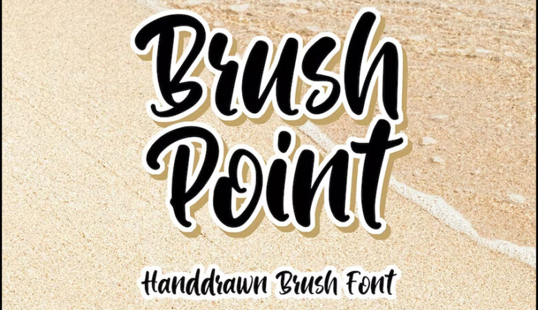 Brush Point Font