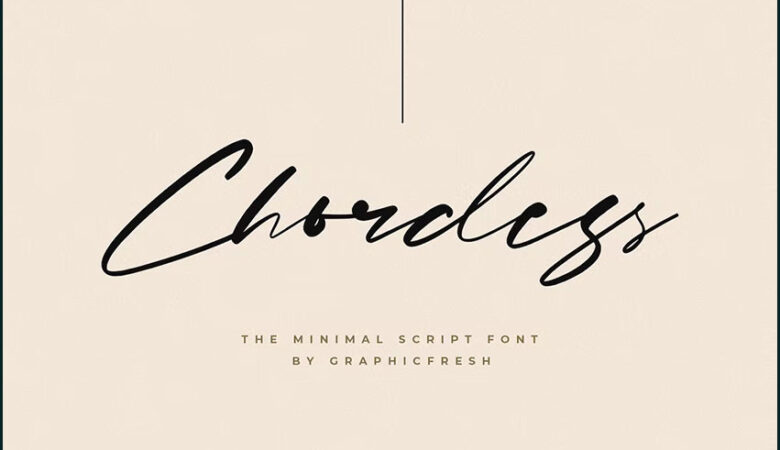 Chordess Font