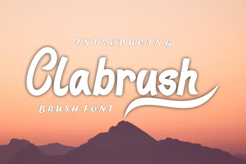 Clabrush Font