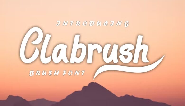 Clabrush Font