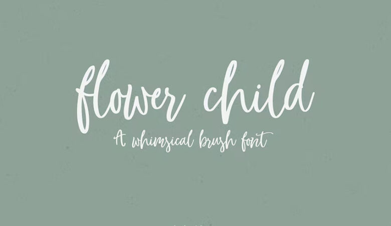 Flower Child Font