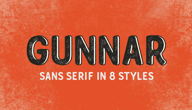 Gunnar Bold Font