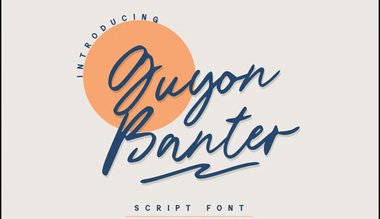 Guyon Banter Font
