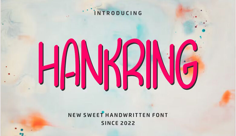 Hankring Font