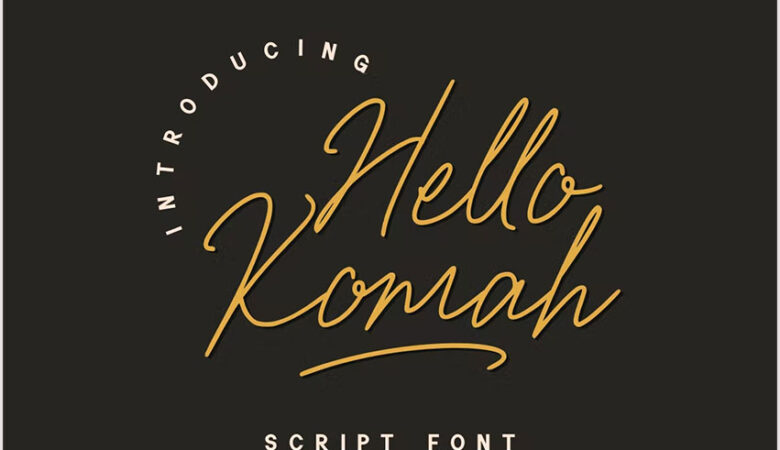 Hello Komah Font