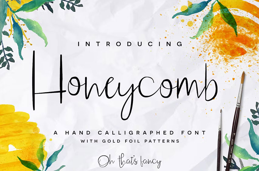 Honeycomb Font