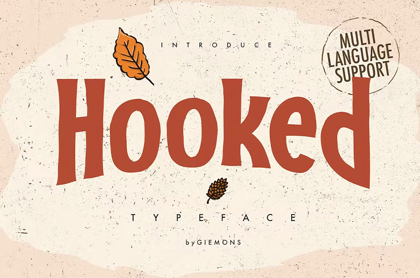 Hooked Font