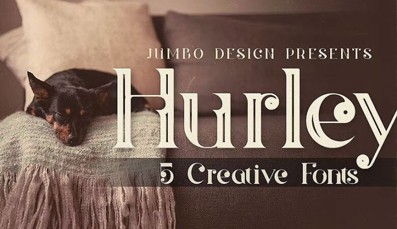 Hurley Vintage Style Font