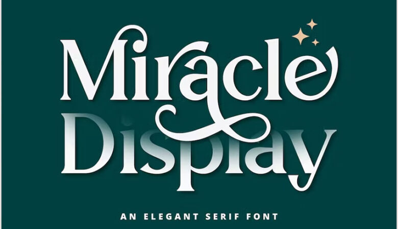 Miracle Display Font