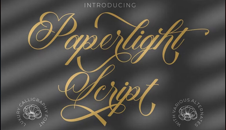 Paperlight Font