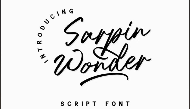 Sarpin Wonder Font