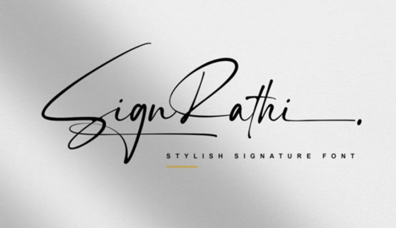 Sign Rathi Font