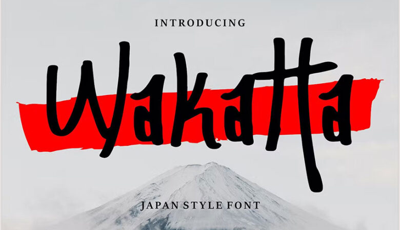 Wakatta Font