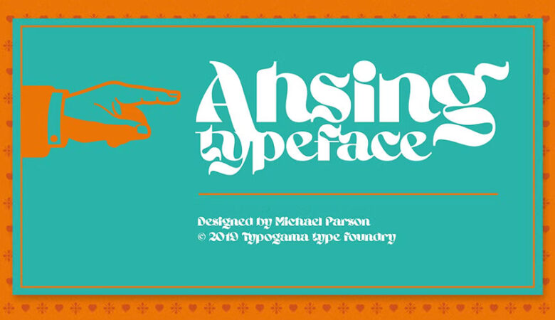 Ahsing Font