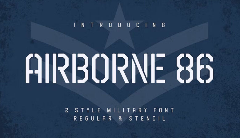 Airborne 86 Font