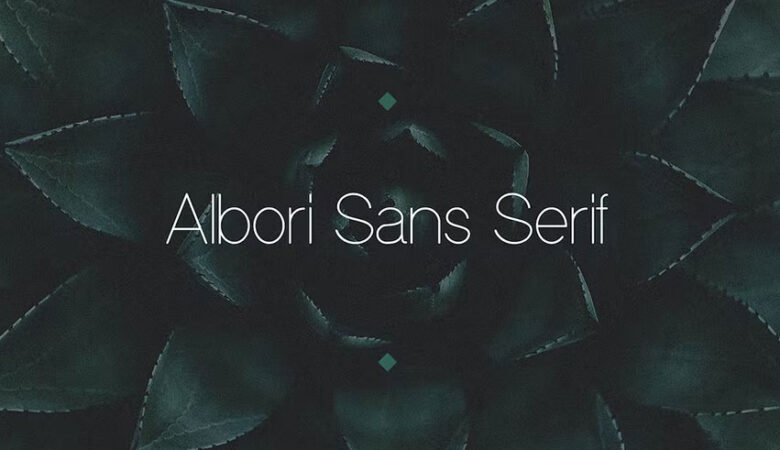 Albori Sans Serif Font