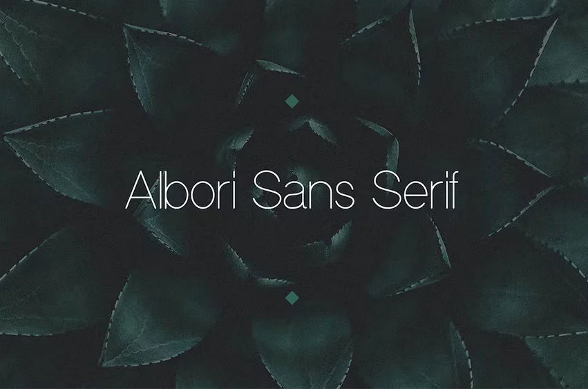 Albori Sans Serif Font