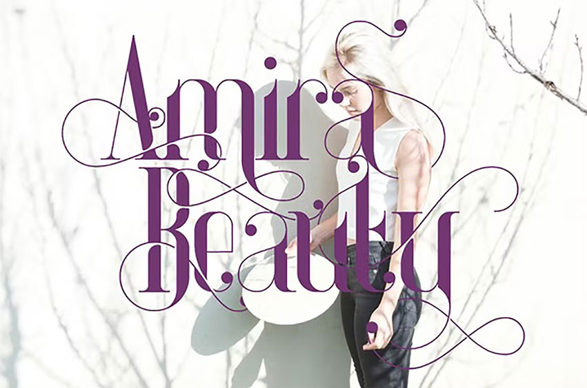 Amira Beauty Font