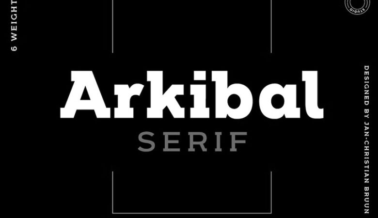 Arkibal Font