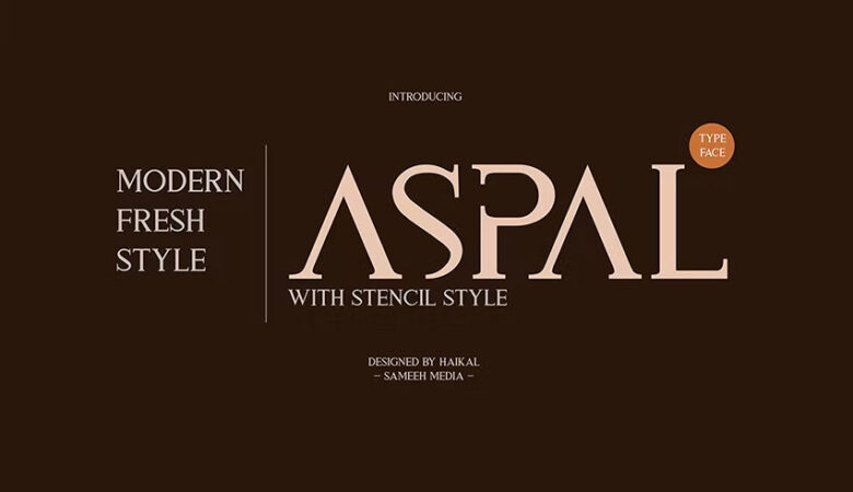 Aspal Font