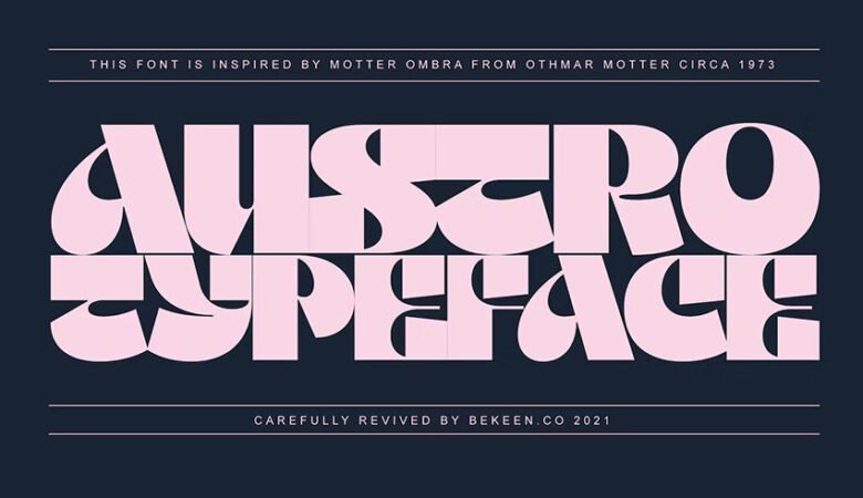 Austro Typeface Font