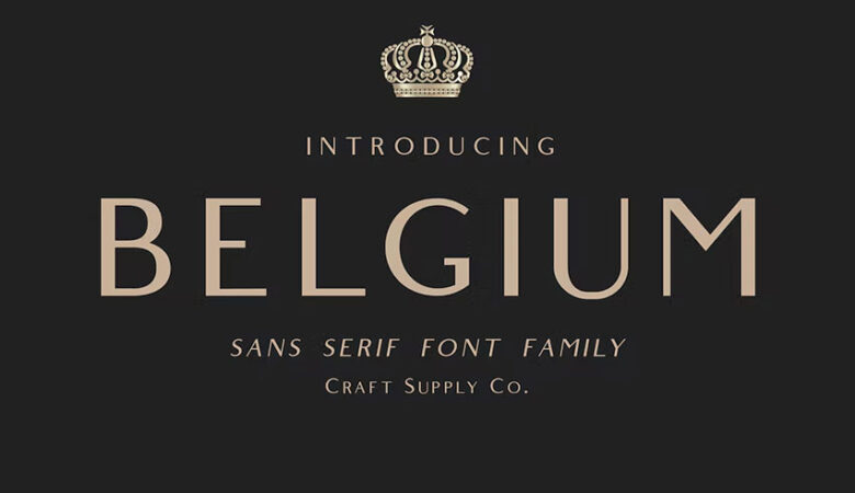 Belgium Font