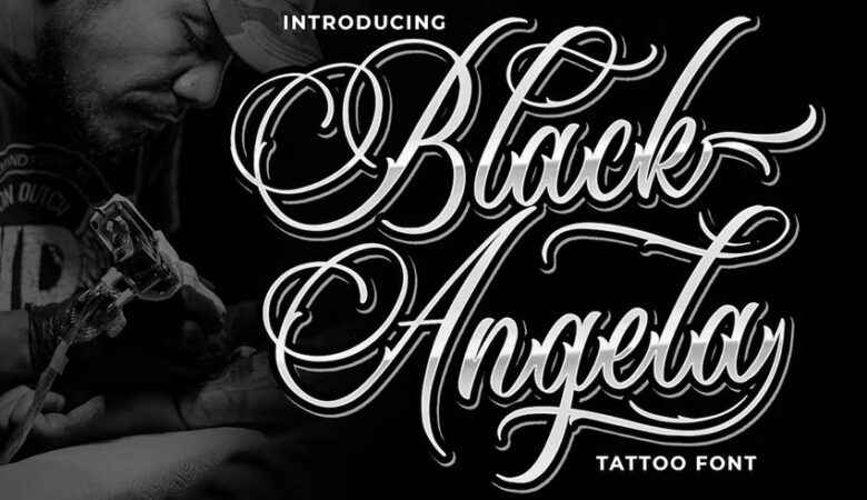 Black Angela Font