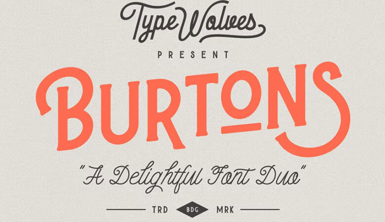 Burtons Font