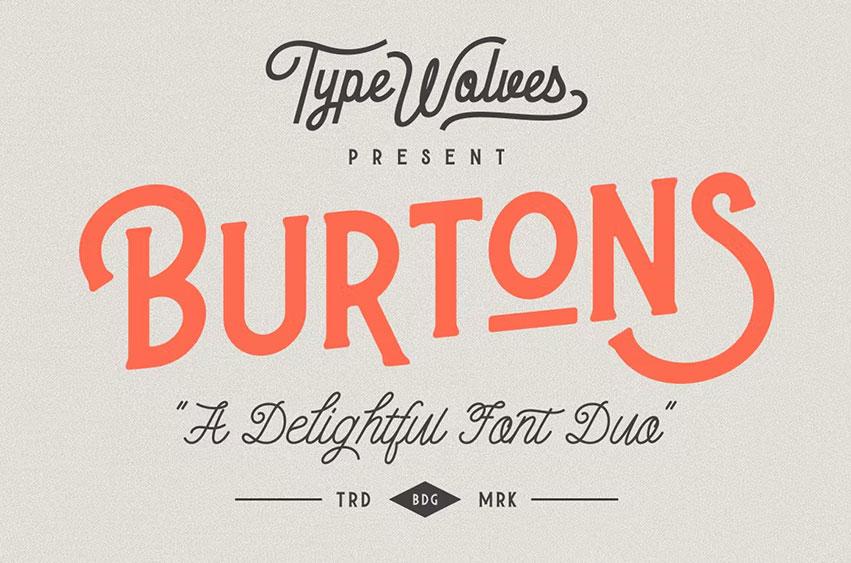 Burtons Font