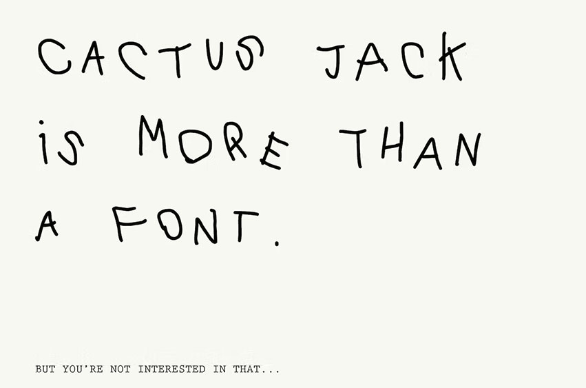 Cactus Jack Font