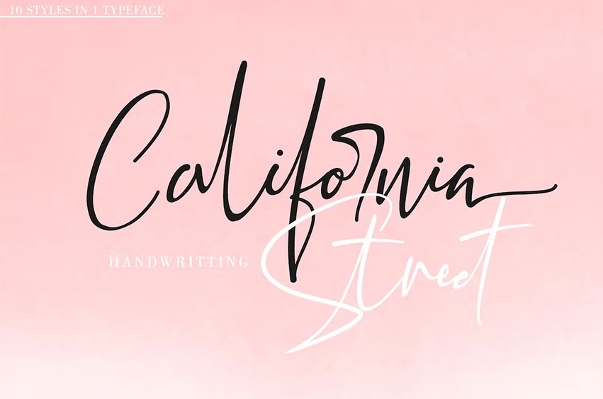 California Street Font