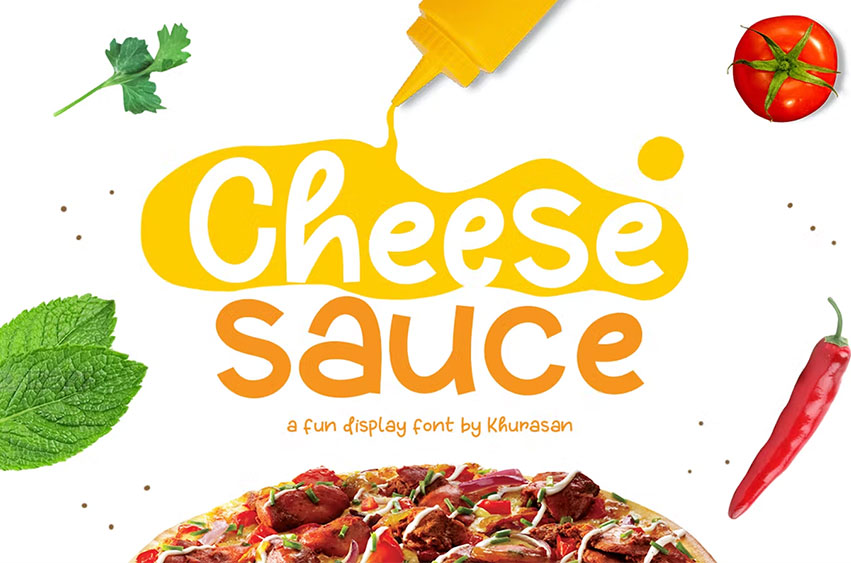 Cheese Sauce Font