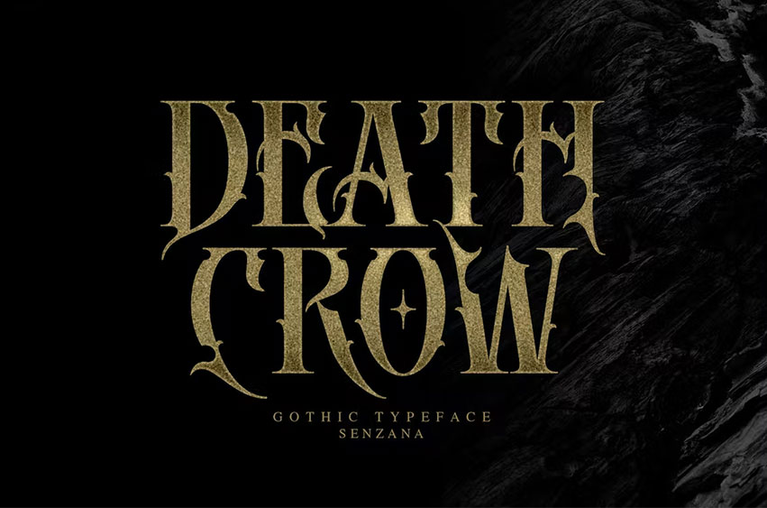 Death Crow Font
