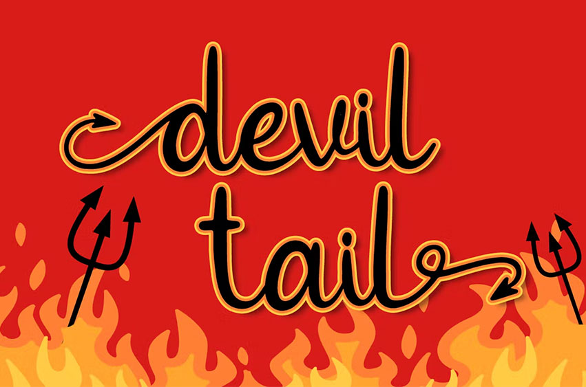 Devil Tail Font