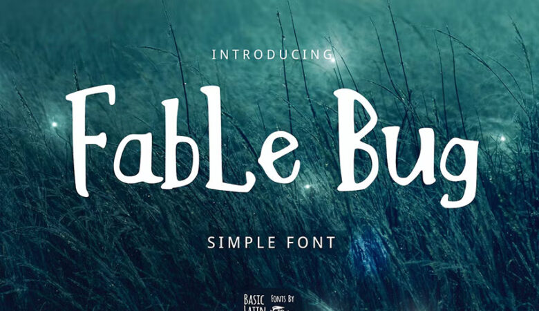 Fable Bug Font