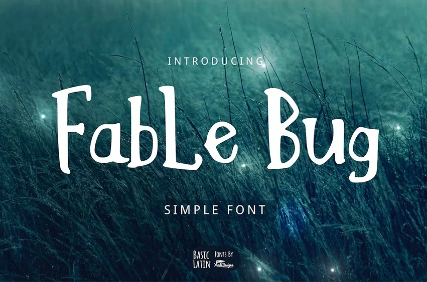 Fable Bug Font