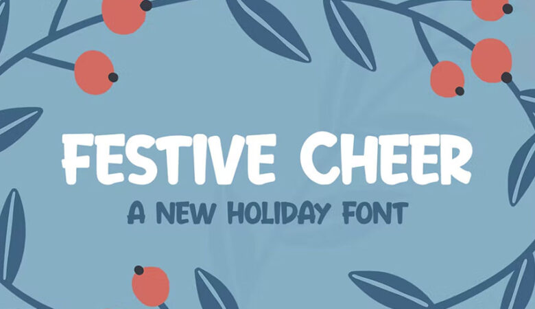 Festive Cheer Font