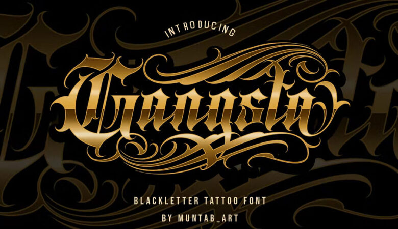 Gangsta Font