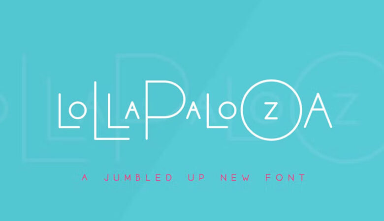 Lollapalooza Font