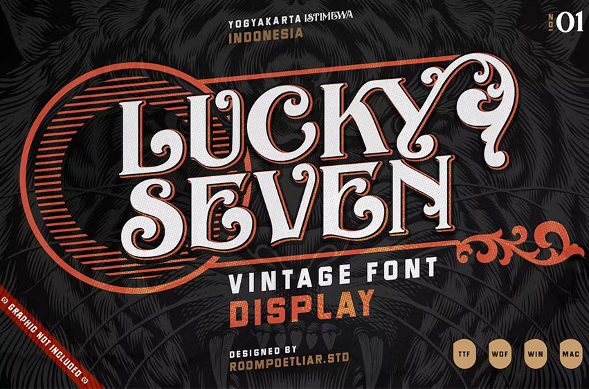 Lucky Seven Font